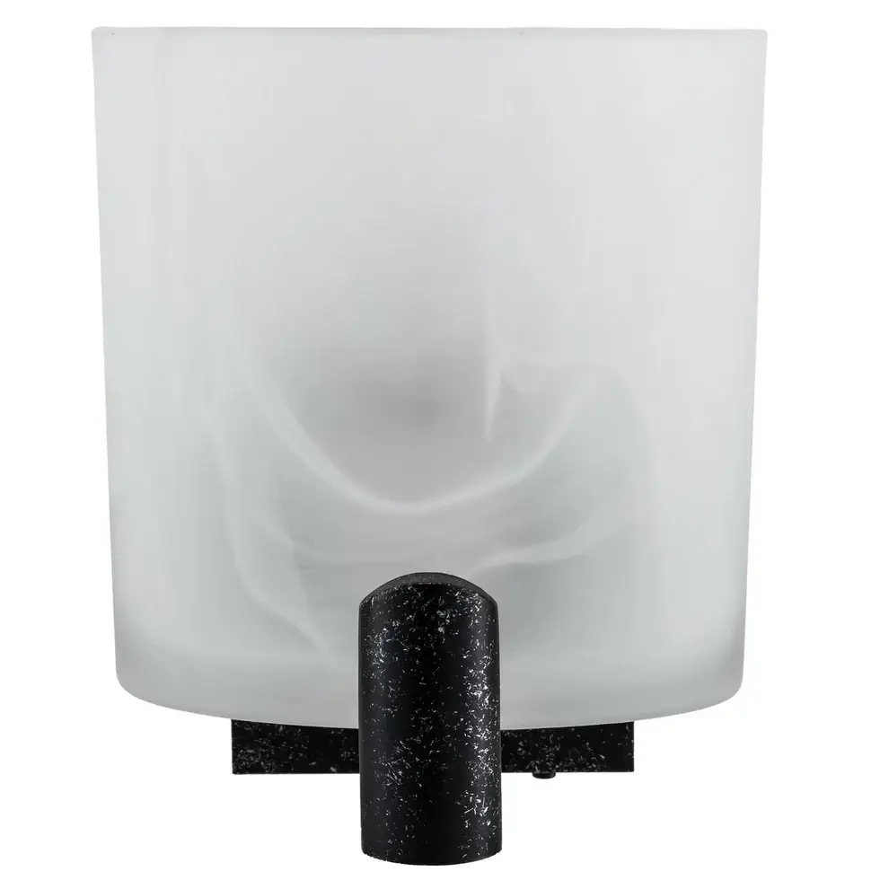 RV Wall Sconce Light | Warm White Lighting | Interior Lighting | Frosted White Textured Glass Satin Nickel