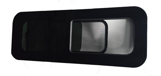 VWD 40" x 15" L Half-Slider Bunk Window - Driver Side