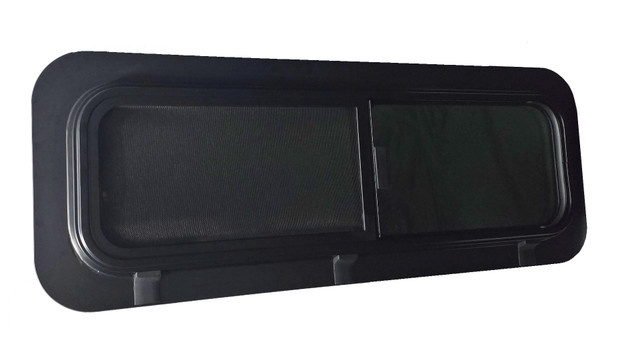 VWD 40" x 15" L Half-Slider Bunk Window - Driver Side
