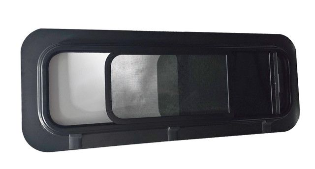 VWD 40" x 15" L Half-Slider Bunk Window - Driver Side