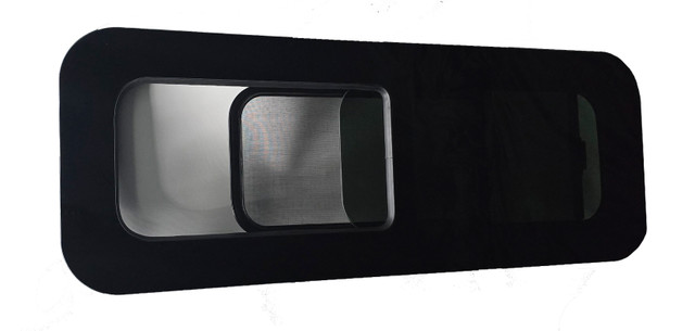 VWD 40" x 15" R Half-Slider Bunk Window - Passenger Side