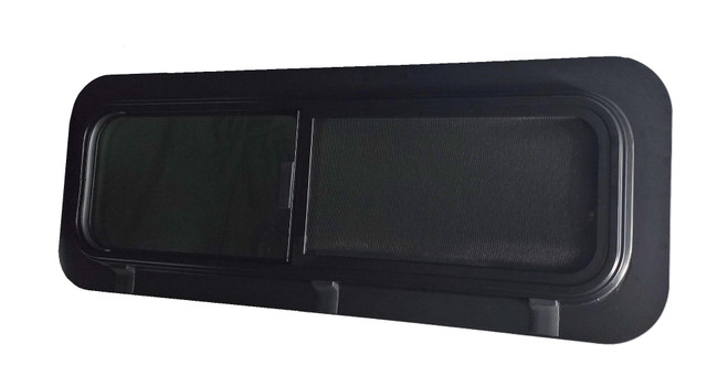 VWD 40" x 15" R Half-Slider Bunk Window - Passenger Side