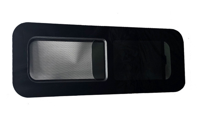 VWD 40" x 15" R Half-Slider Bunk Window - Passenger Side