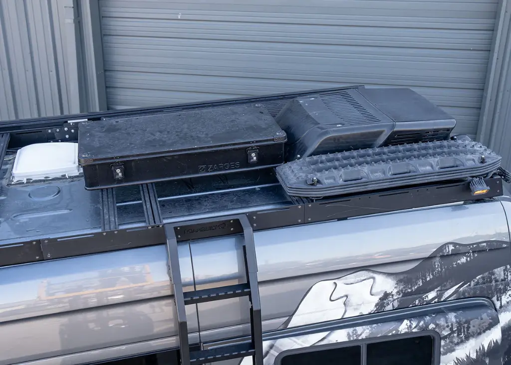 Mercedes Sprinter Flatpack Roof Rack 4.webp