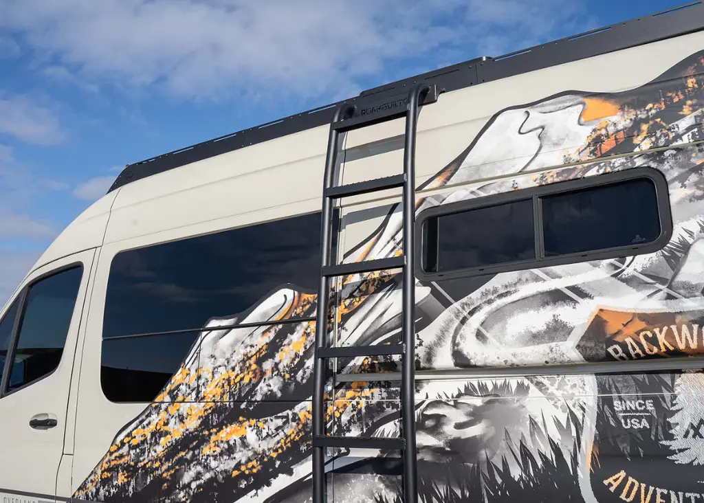 Mercedes Sprinter Chicane Side Ladder 4.webp