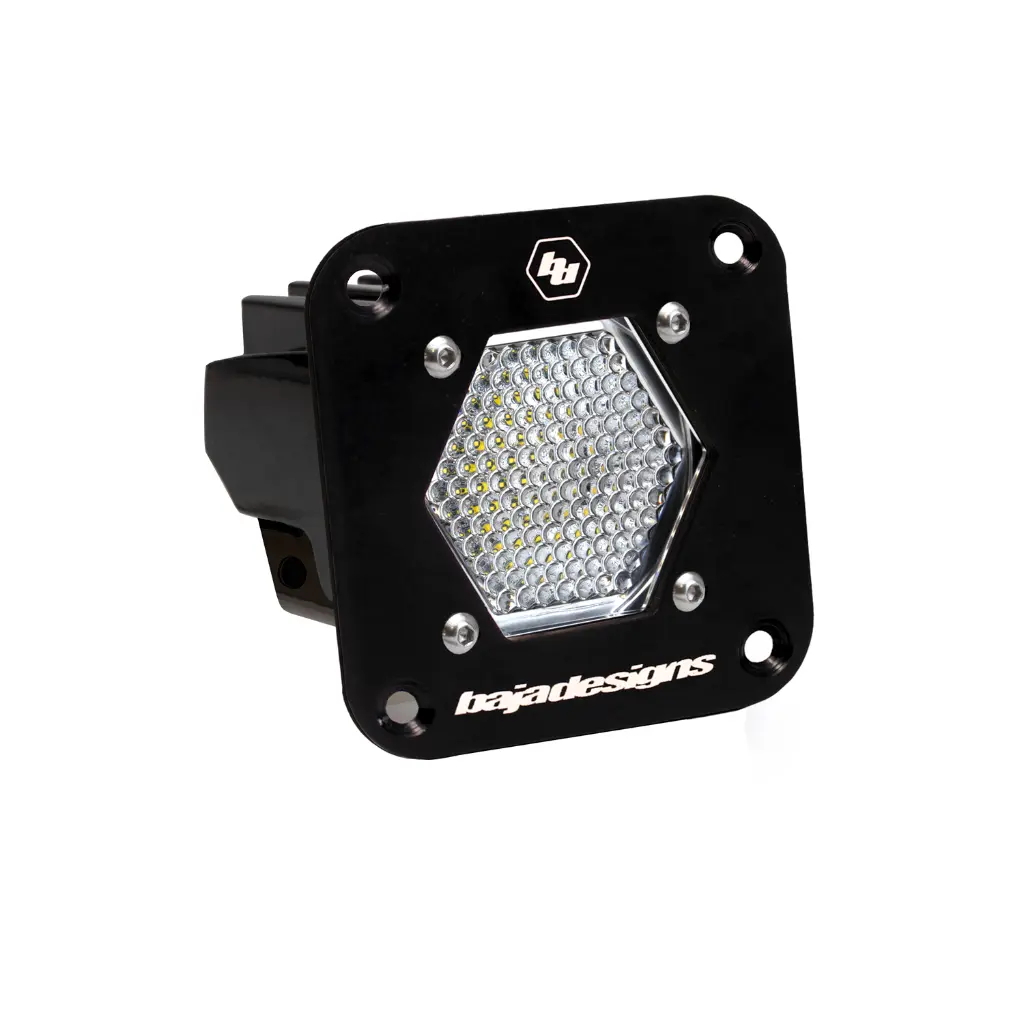 S1 Black Flush Mount Auxiliary Light Pod.webp