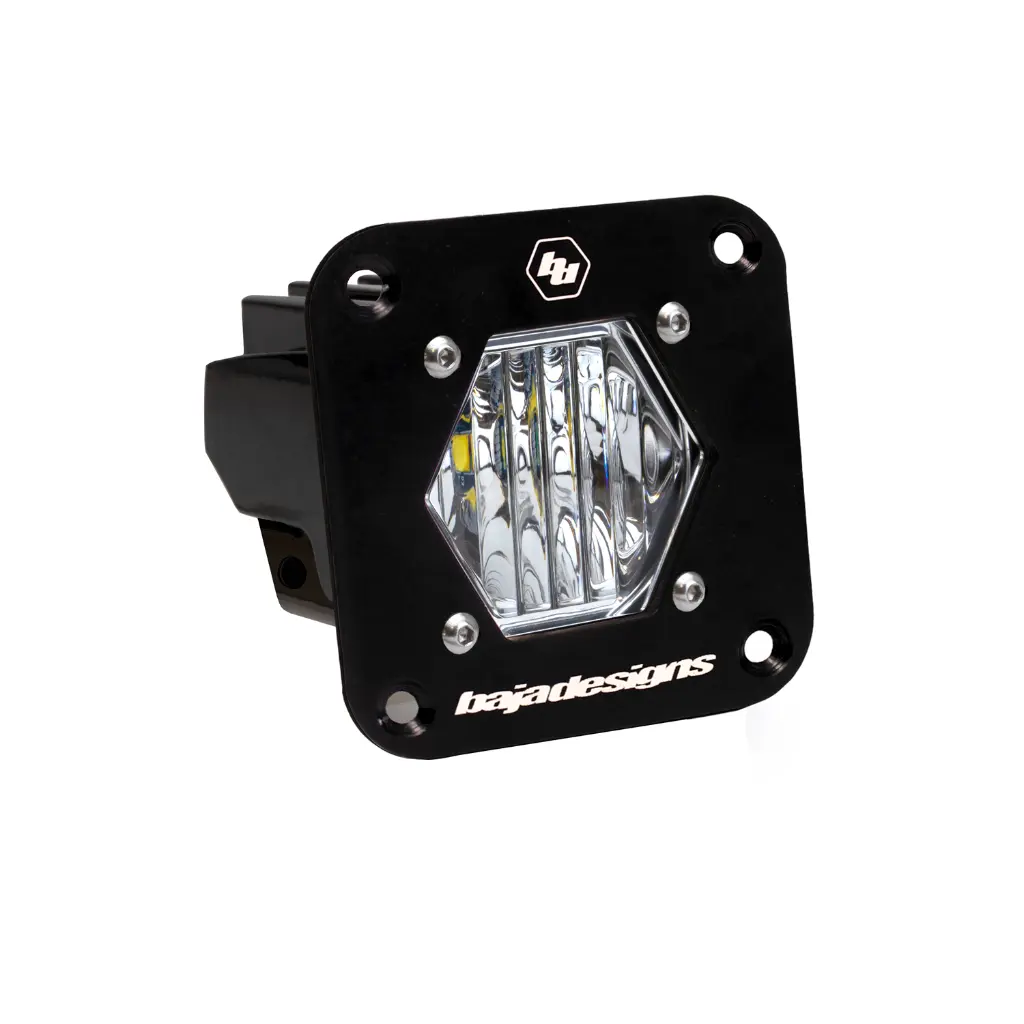 S1 Black Flush Mount Auxiliary Light Pod 2.webp