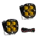 Squadron SAE LED Auxiliary Light Pod Pair baja amber.webp