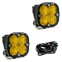 Squadron Sport Black LED Auxiliary Light Pod Pair baja amber. .webp