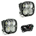 Squadron Sport Black LED Auxiliary Light Pod Pair clear .webp