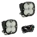 Squadron Sport Black LED Auxiliary Light Pod Pair clear 1.webp