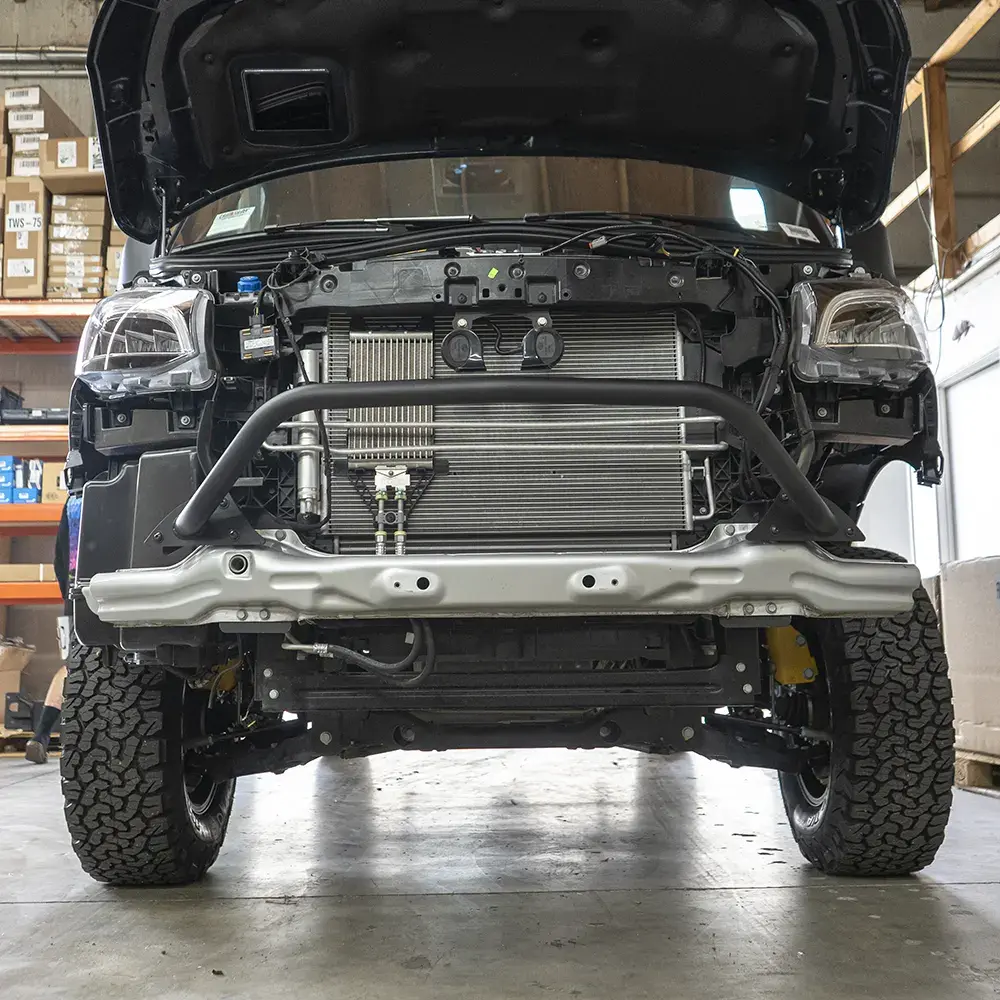 Ferrata Front Light Mount For 2019+ Sprinter by Agile Offroad 8.webp