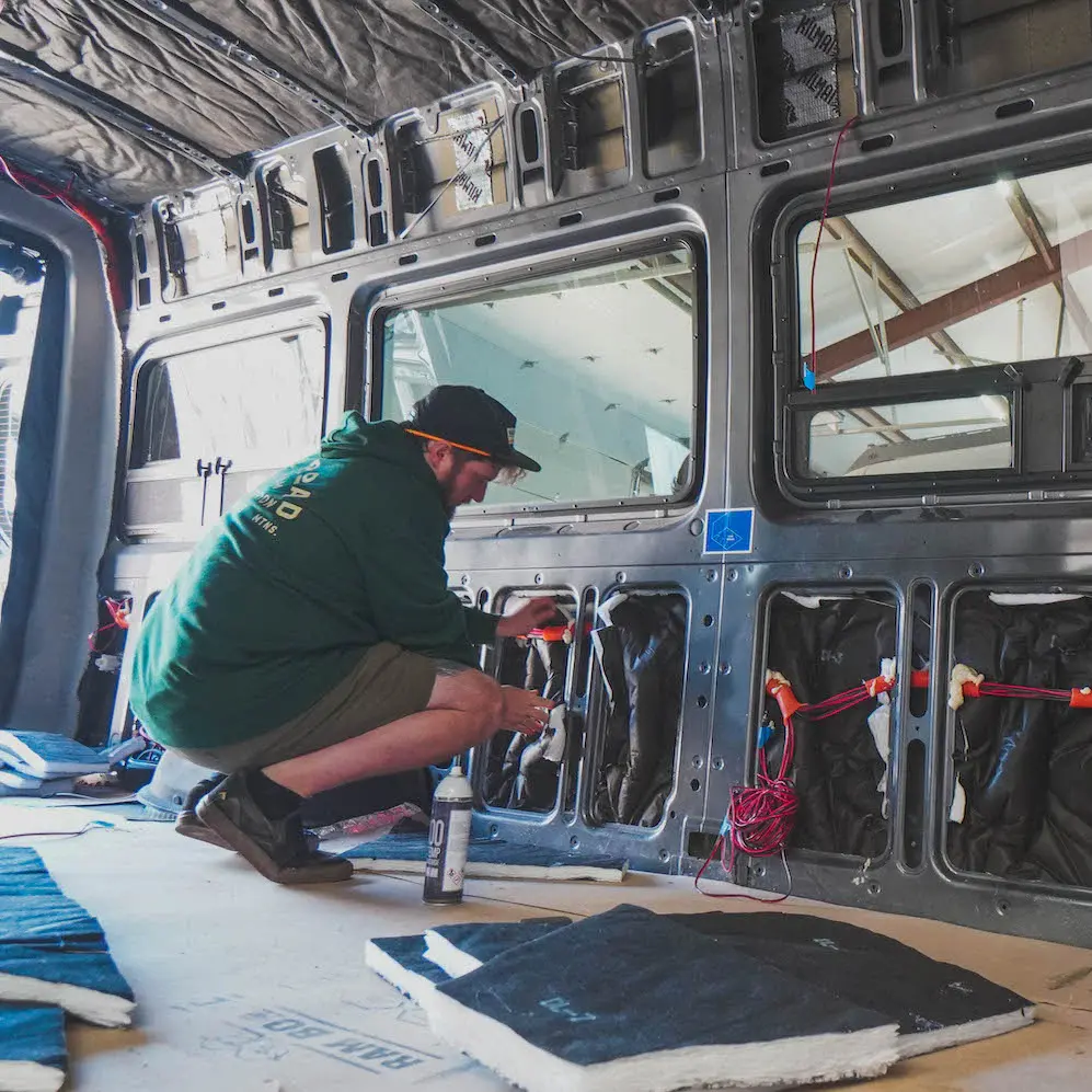 3M™ Thinsulate™ Van Insulation Kit for 2007+ Mercedes Sprinter 144''WB Low Roof 4.webp