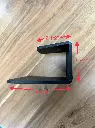 Ford Transit Roof Rack : Rail Mounting Bracket (Set of 2) .webp