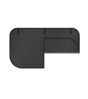 Insulated Window Cover – Sprinter 170WB, Second Row Passenger Side