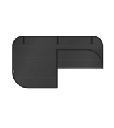 Insulated Window Cover – Sprinter 170WB, Second Row Driver Side