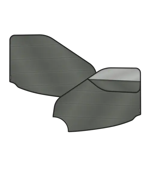 Insulated Front Door Window Covers – Ford Transit 2020+ (Medium/High Roof)