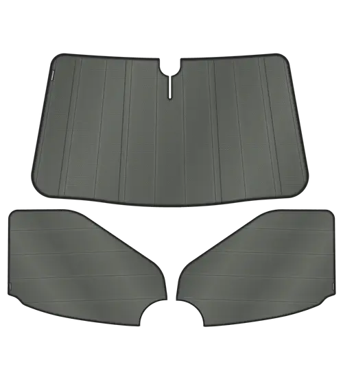 Insulated Front Cabin Window Cover Set (3-Pack) – Ford Transit 2020+ (Medium/High Roof)