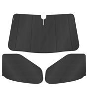 Insulated Front Cabin Window Cover Set (3-Pack) – Ford Transit 2020+ (Medium/High Roof)