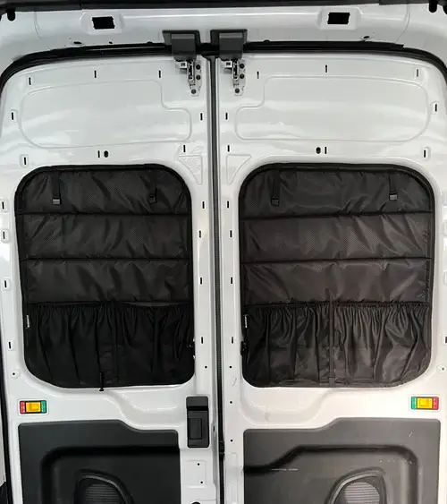 Rear Door Insulated Window Covers – Ford Transit 2015+ (Medium/High Roof)