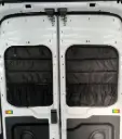 Rear Door Insulated Window Covers – Ford Transit 2015+ (Medium/High Roof)