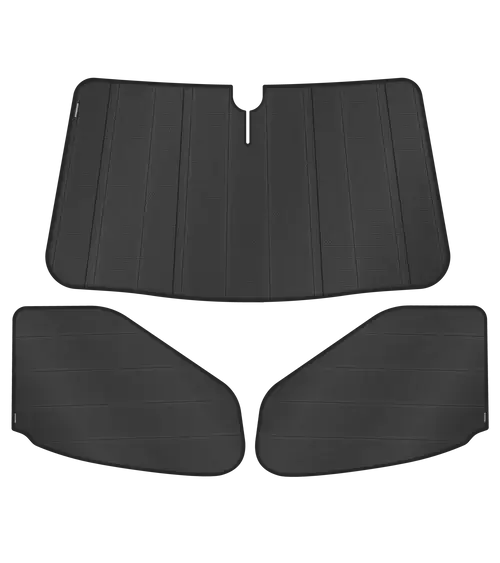 Front Cabin 3-Piece Insulated Window Cover Set – Ford Transit 2015–2019 (Medium/High Roof)