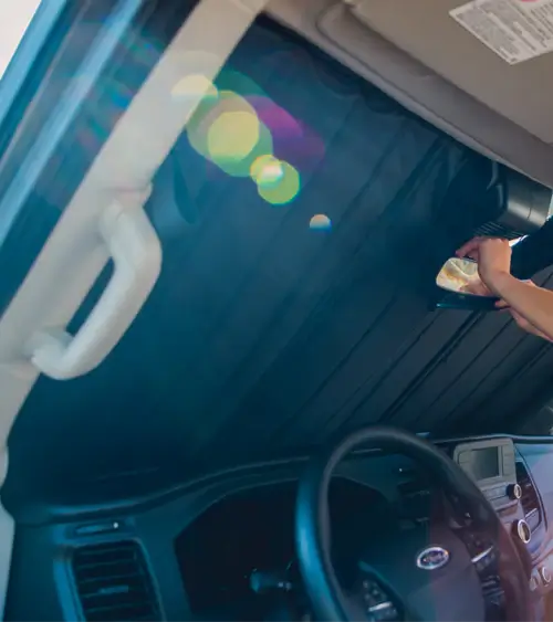 Front Cabin 3-Piece Insulated Window Cover Set – Ford Transit (Low Roof)