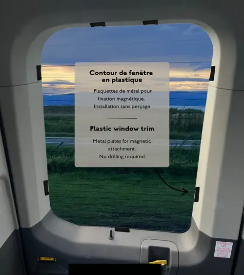 Rear Door Insulated Window Covers – Ford Transit (Low Roof)