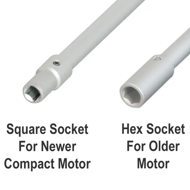 Fiamma 04660D01 Crank Handle For Powered Awnings - Hex Socket.webp