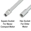 Fiamma 04660D01 Crank Handle For Powered Awnings - Hex Socket.webp