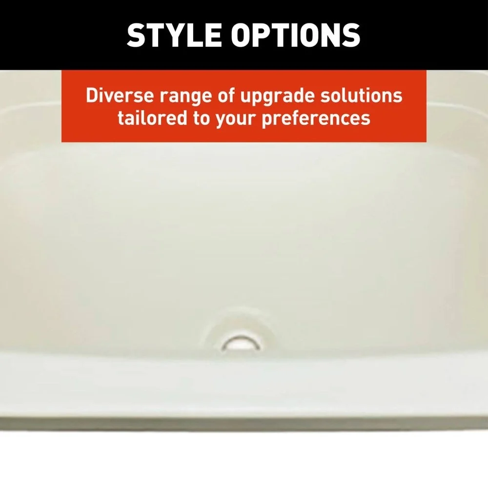 Bathtub with Center Drain - 24" x 38" 