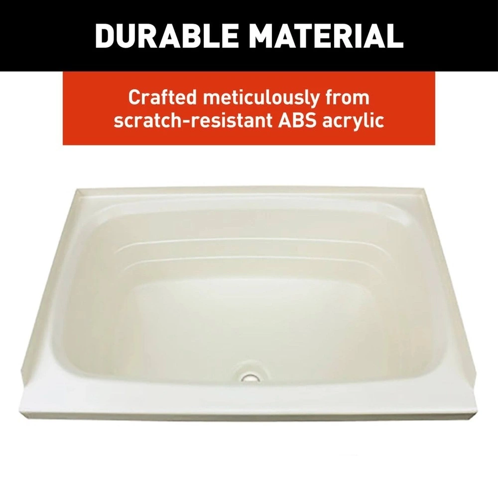 Bathtub with Center Drain - 24" x 38" 