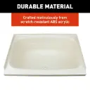 Bathtub with Center Drain - 24" x 38" 