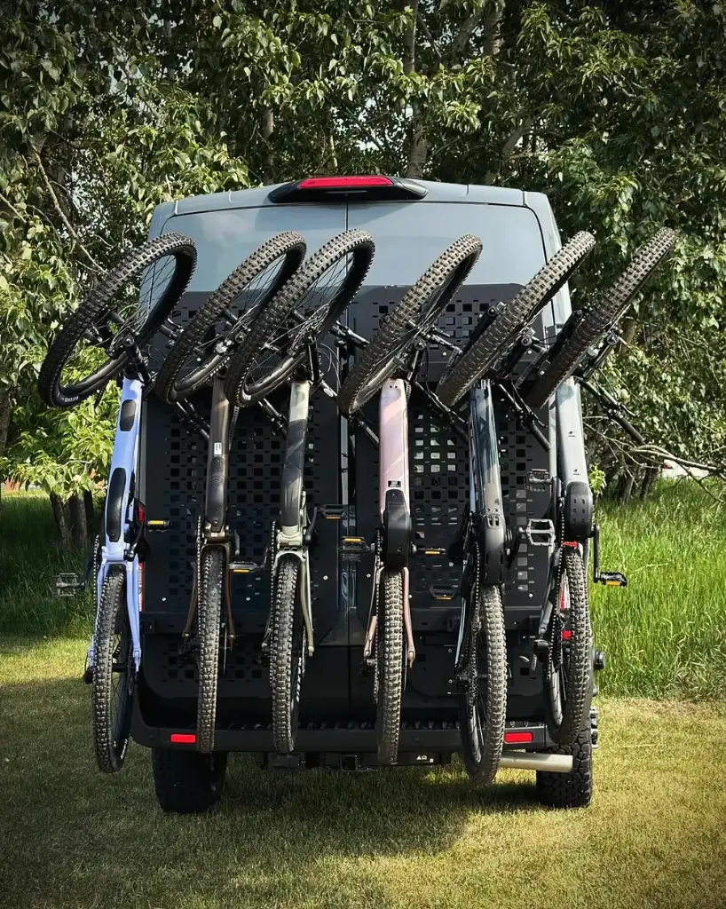 OX Vertical Bike Rack System - up to 3 Bike Mounts (1 Bike Mount Included) - BACKLAND EXPEDITION GEAR