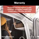 RV Pigtail 50A 125/250V conn SS-2R (F) - 30A RV plug TT-30P (M), Black