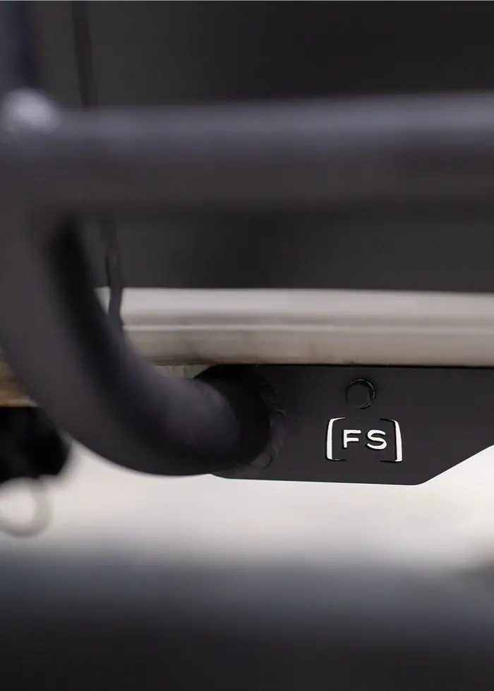 Strong, Sleek, and Certified Aluminum Ladder.  Built for Strength Grooved Steps Sleek Design Lightweight Construction Easy Installation8.webp