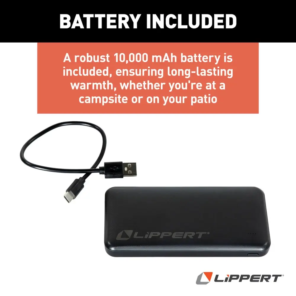 Big Bear Heated Folding Loveseat