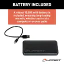 Big Bear Heated Folding Loveseat