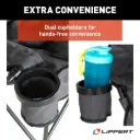 Big Bear Heated Folding Loveseat