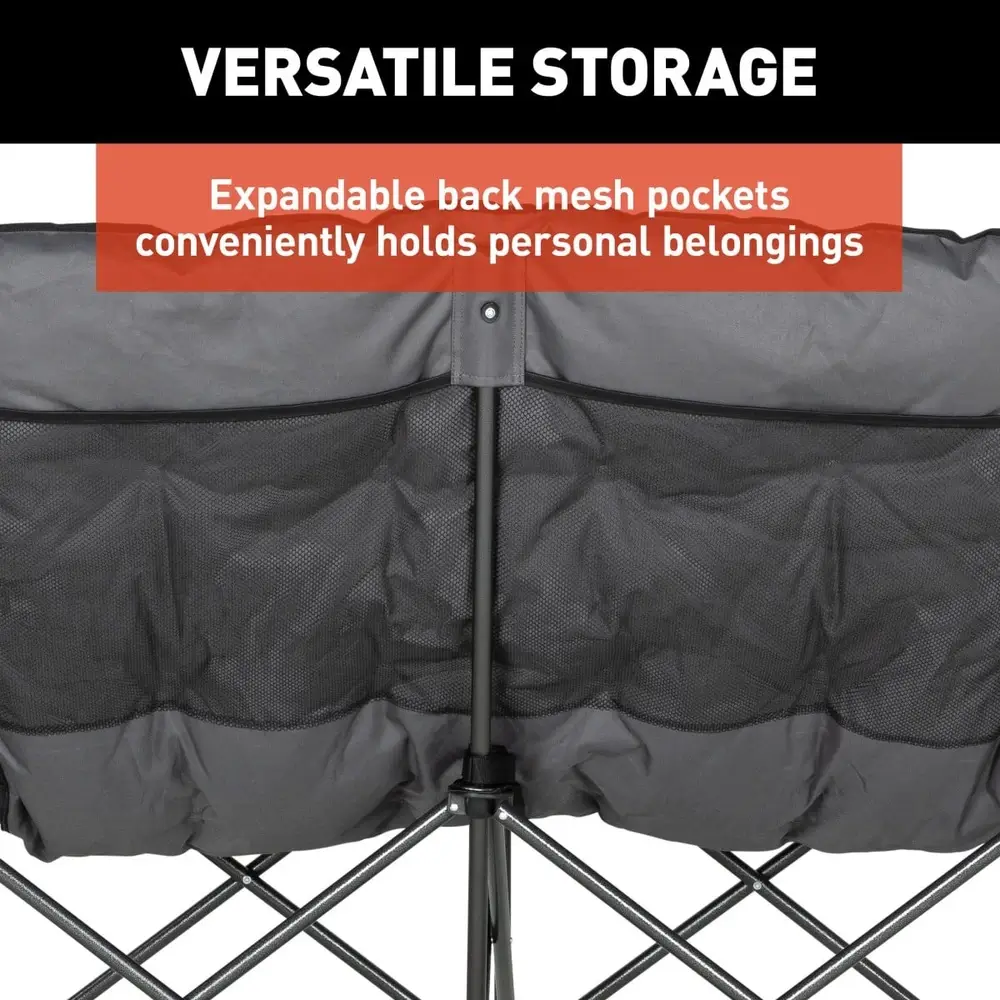 Big Bear Heated Folding Loveseat