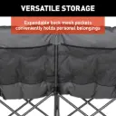 Big Bear Heated Folding Loveseat