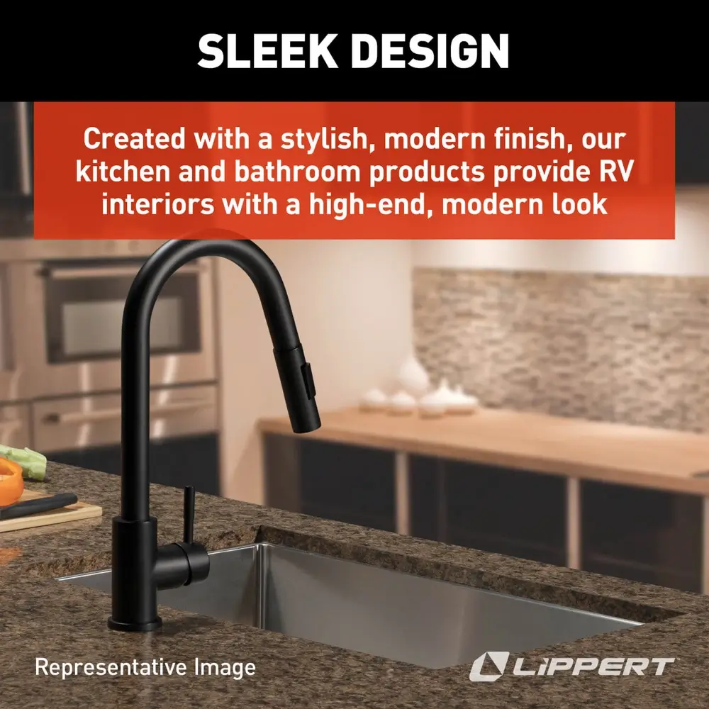 Flow Max™ Bullet Pull-Down Kitchen Faucet 