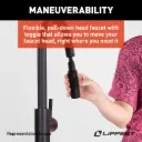 Flow Max™ Bullet Pull-Down Kitchen Faucet 