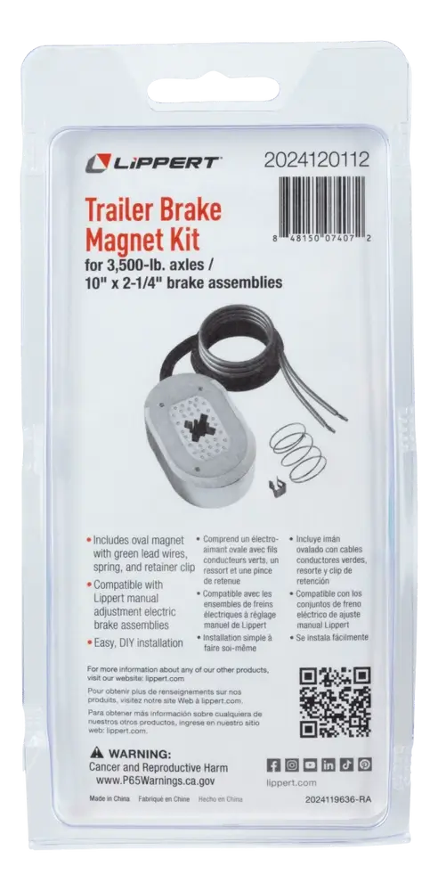 Lippert Electric Trailer Brake Magnet Kit 