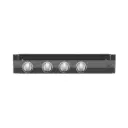 Furrion 3-Burner Gas RV Cooktop with Glass Cover - 20" Black, Push-Button