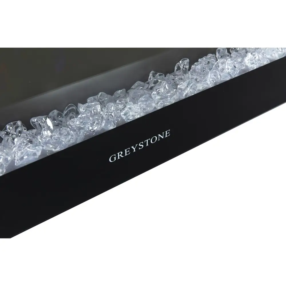 Greystone® 3-Color Crystal LED Fireplace - 31" with Remote