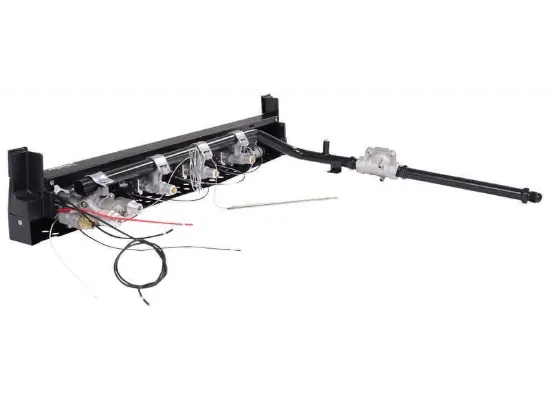 Furrion Replacement Front panel module (Black) with Knobs and Ignitor included for 16" or 22" 2-in-1 Range Ovens #C-FS21DB4A-BL-009 