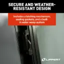 RV Window - 48"W x 36"H Horizontal Slider, Square Corner, Mirrored Glass