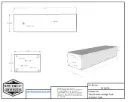 NW Conversions 20 Gallon Driver Side Transit Undercarriage Water Tank (TR-UC-20) 5.webp