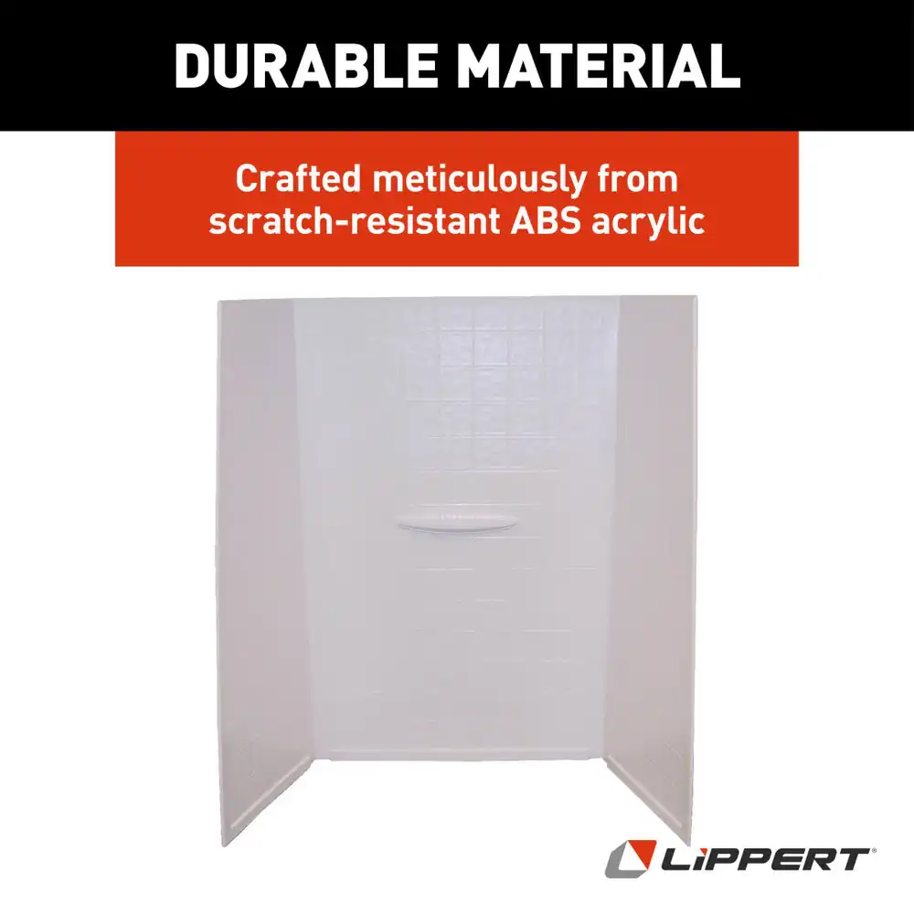 Lippert Bathtub Wall Surround - 24" x 40" x 59"
